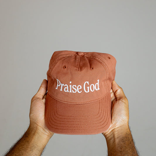 Praise God Dad Hat - Clay
